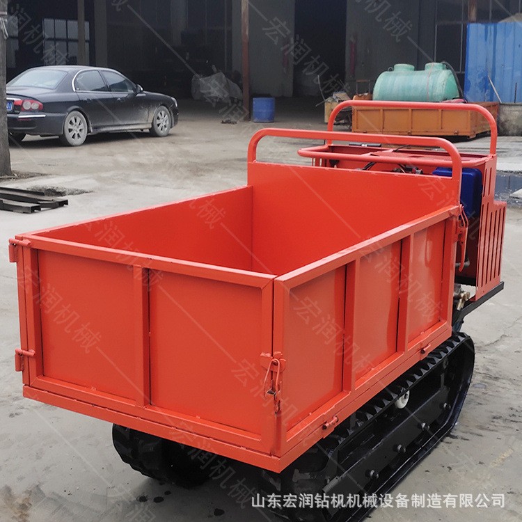 出售自卸式翻斗车 柴油山地运输车 农用搬运履带运输车图4