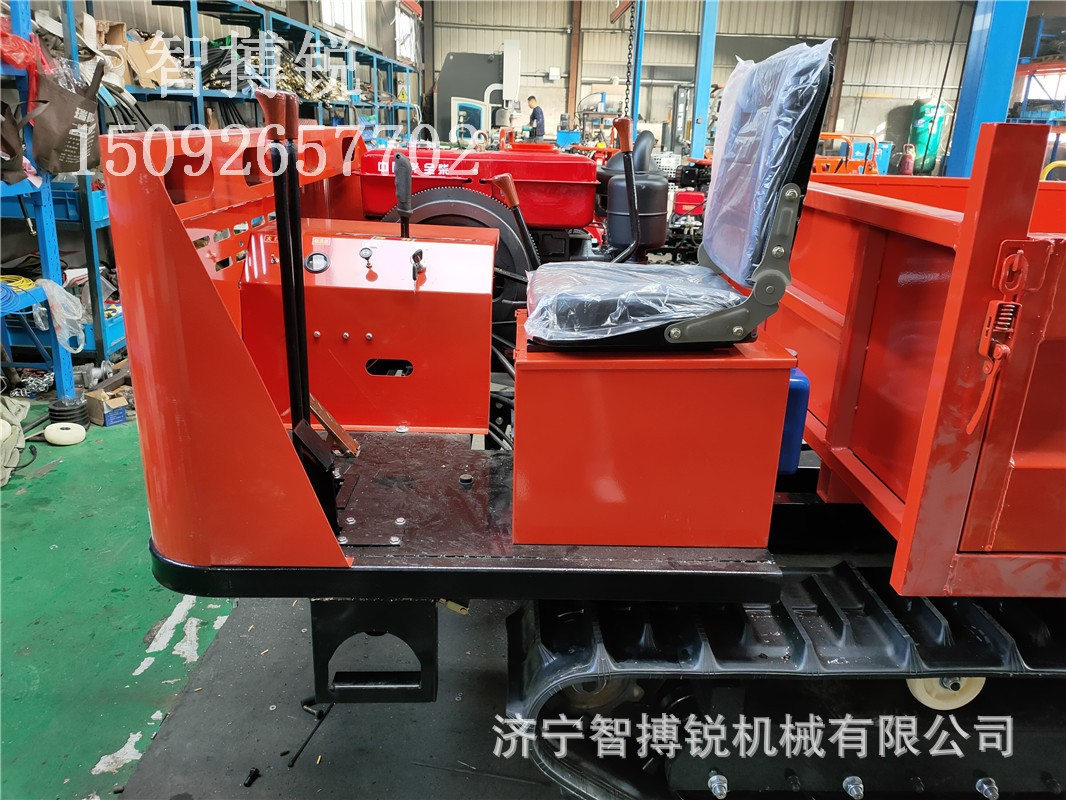 1吨2吨全地形履带运输工厂 3吨四不像自卸履带爬山虎图4