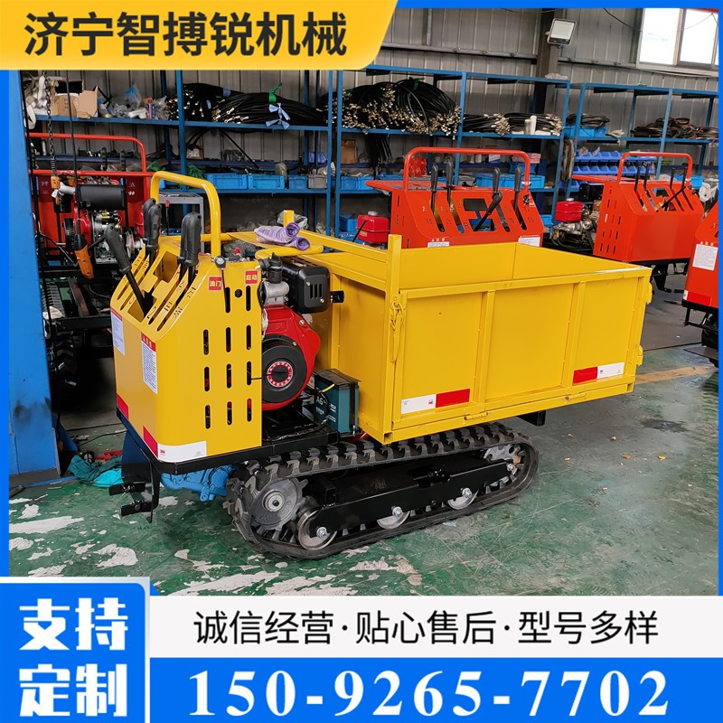 农用履带运输车山地果园小型履带爬山虎厂家 5吨全地形履带自卸车图4