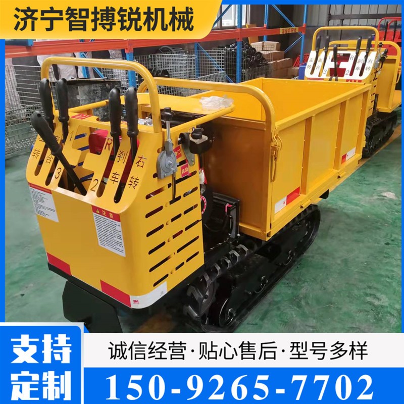 农用履带运输车山地果园小型履带爬山虎厂家 5吨全地形履带自卸车