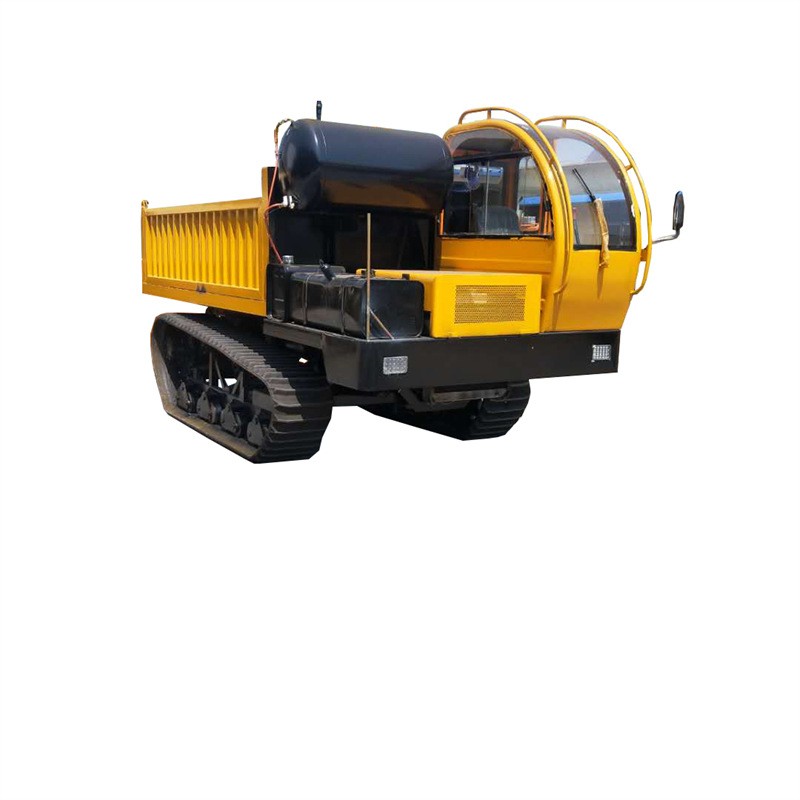 越河YH-LYQ8G型号8T液压翻斗自卸车产品载重8000kg 履带运输车图5