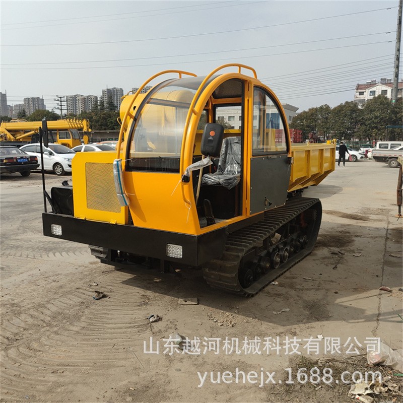 越河YH-LYQ8G型号8吨载重8000kg履带运输车生产厂商 履带爬山虎图2