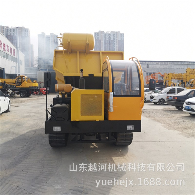 越河YH-LYQ8G型号8吨载重8000kg履带运输车生产厂商 履带爬山虎图4