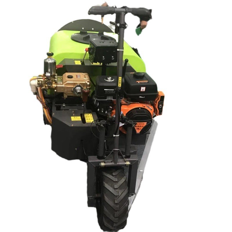 喷雾扇形打药机手拉式自走风送果树打药机果园手牵式柴油式喷雾机图5