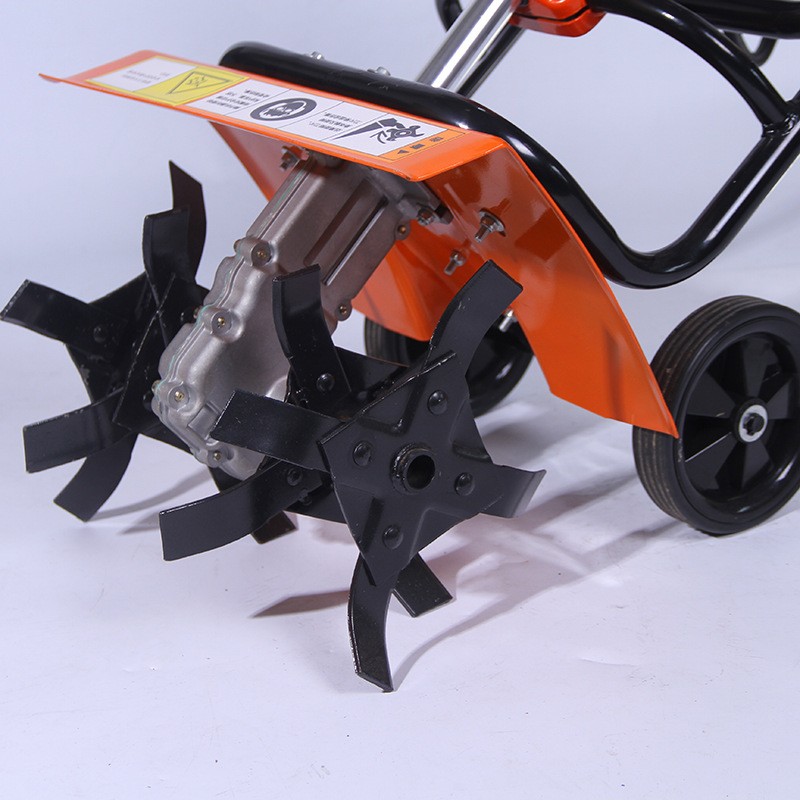 厂家直供农用汽油小型微耕机田园管理手扶多功能土壤耕整机械图2