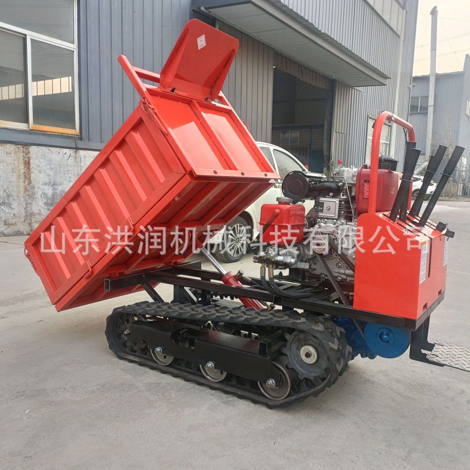 爬山虎履带式运输车山地果园全地形爬坡王农用小型柴油工程搬运车图2