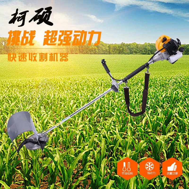 割草机小型家用四冲程大功率打草机草稻谷水稻小麦玉米油菜收割机图3