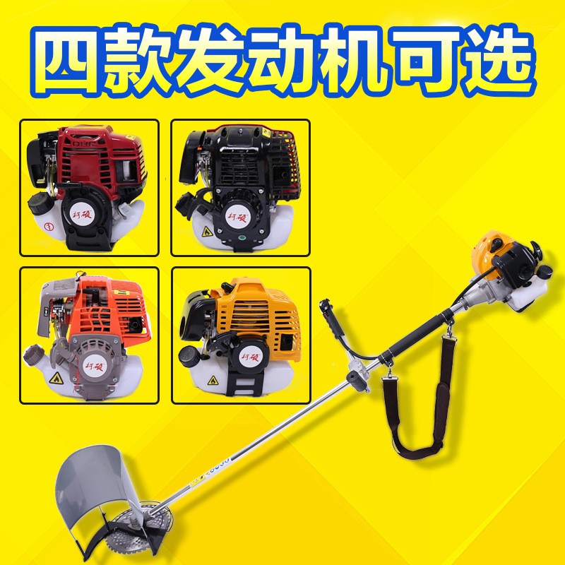 割草机小型家用四冲程大功率打草机草稻谷水稻小麦玉米油菜收割机图2