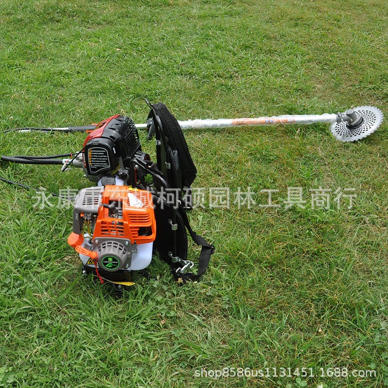 背负式割草机四冲程采用华盛139FA/HS39汽油机收割机割灌机打草机图2