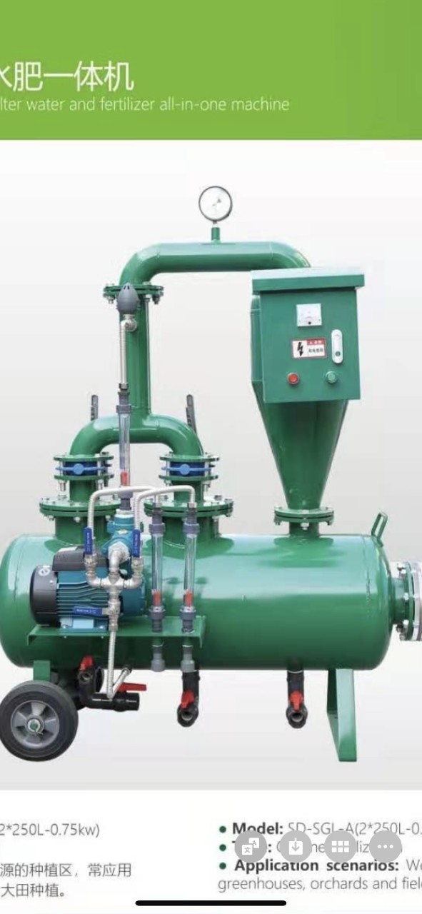 农田灌溉用全自动沙石叠片过滤器大棚种植用手动砂石过滤器图3