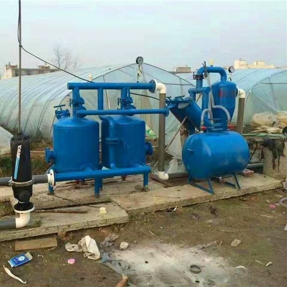 农田灌溉用全自动沙石叠片过滤器大棚种植用手动砂石过滤器图2