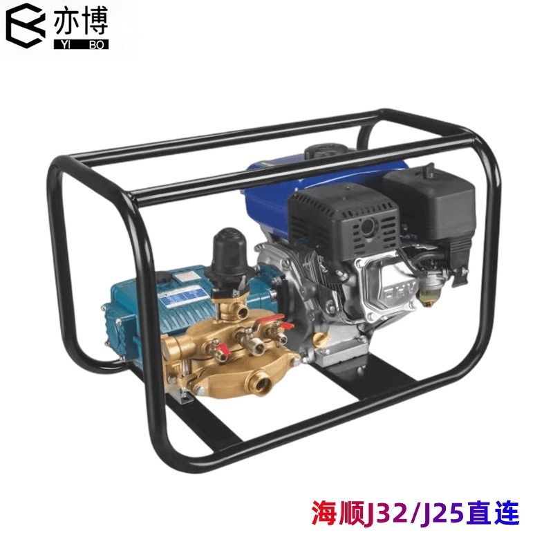 170F高压四冲程汽油打药机自吸农用园林山地果树三缸柱塞泵喷雾器图5