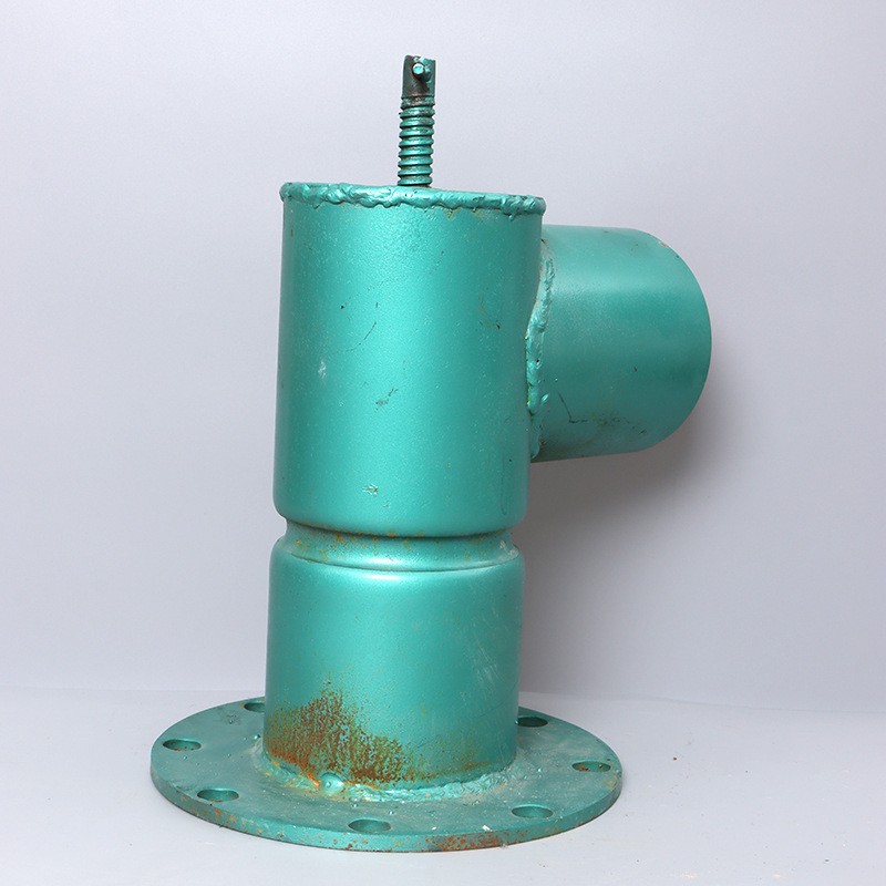 钢制出水口 农田灌溉园林园艺给水栓 3寸90法兰盘式钢制出水栓图2