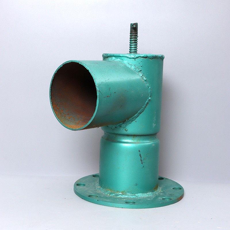 钢制出水口 农田灌溉园林园艺给水栓 3寸90法兰盘式钢制出水栓图4