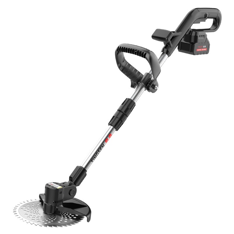 电动割草机小型家用除草机手持锂电打草机多功能充电式割草机图5