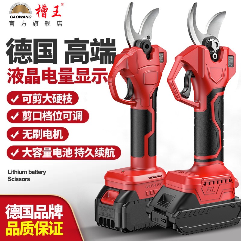 锂电剪刀剪树枝专用修剪树枝艺园修花绿化绿篱园艺剪园林大修枝剪图3