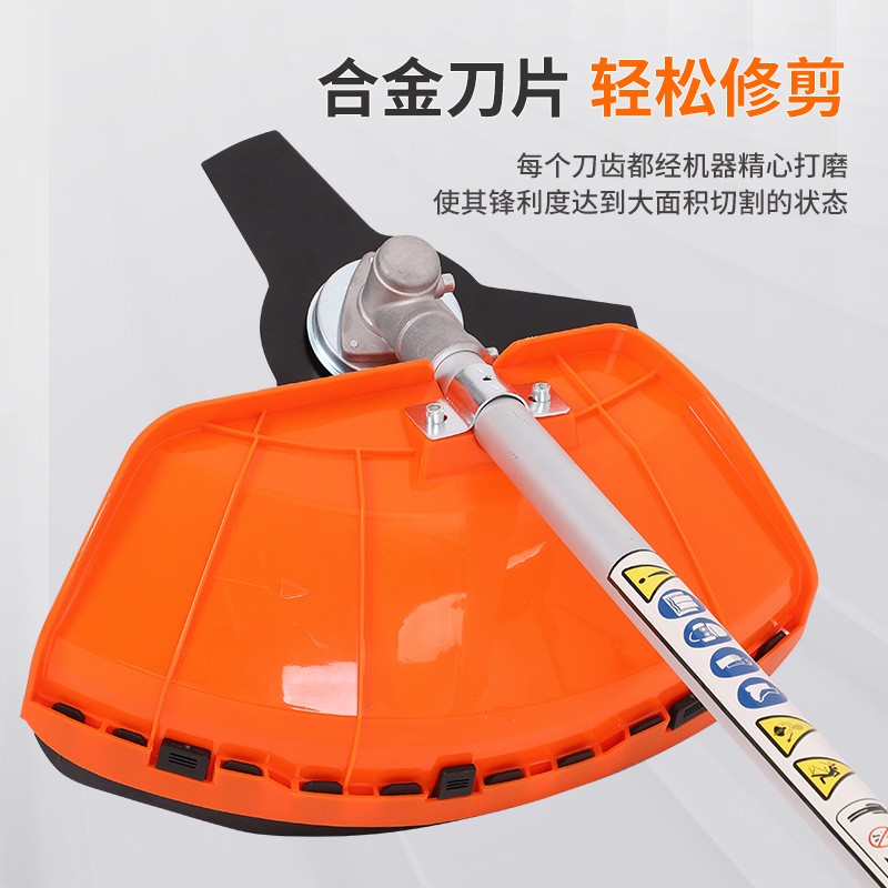 冠军款便型大功率多功能割草机侧挂小型除草开荒农用汽油割灌机图2