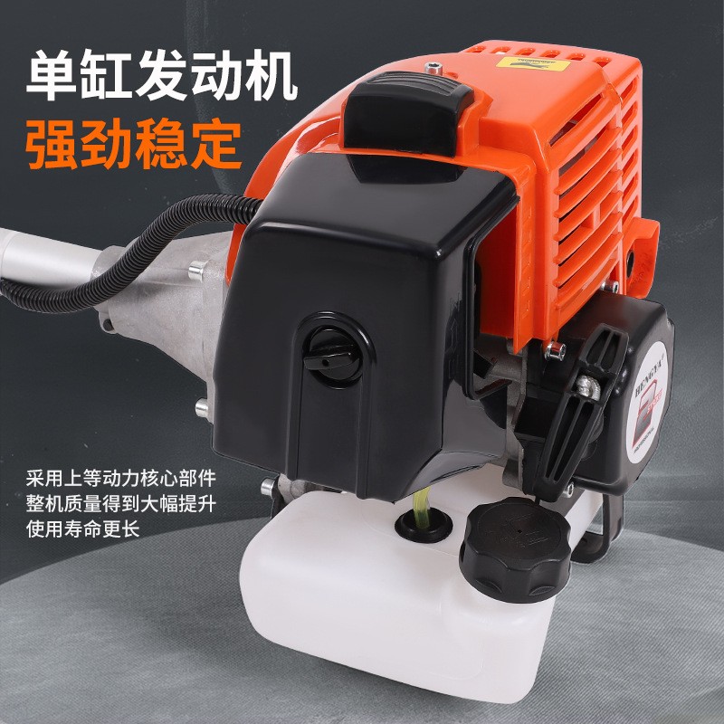 冠军款便型大功率多功能割草机侧挂小型除草开荒农用汽油割灌机图3