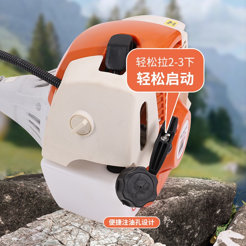 斯蒂尔款多功能侧挂割灌机汽油割草机园林绿化户外STIHL款割灌机图2