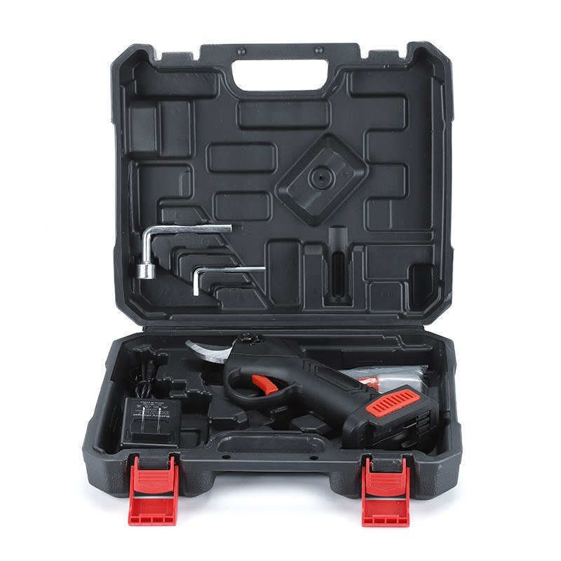 厂家直供电动工具家用手持锂电修枝剪园艺果树粗枝修剪无线电剪刀图5