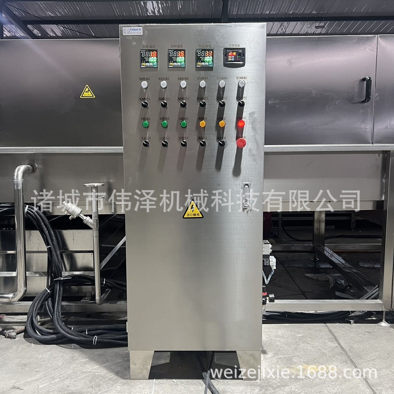 速食下饭菜自动灭菌机 腌笋酸菜连续杀菌设备 开胃菜杀菌机伟泽图3