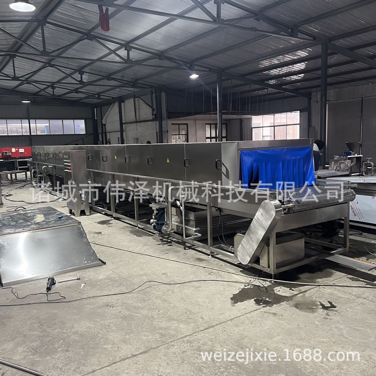 速食下饭菜自动灭菌机 腌笋酸菜连续杀菌设备 开胃菜杀菌机伟泽图4