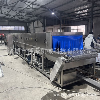 饮料瓶装巴氏杀菌机 水浴低温巴氏杀菌流水线 软包巴氏杀菌机设备