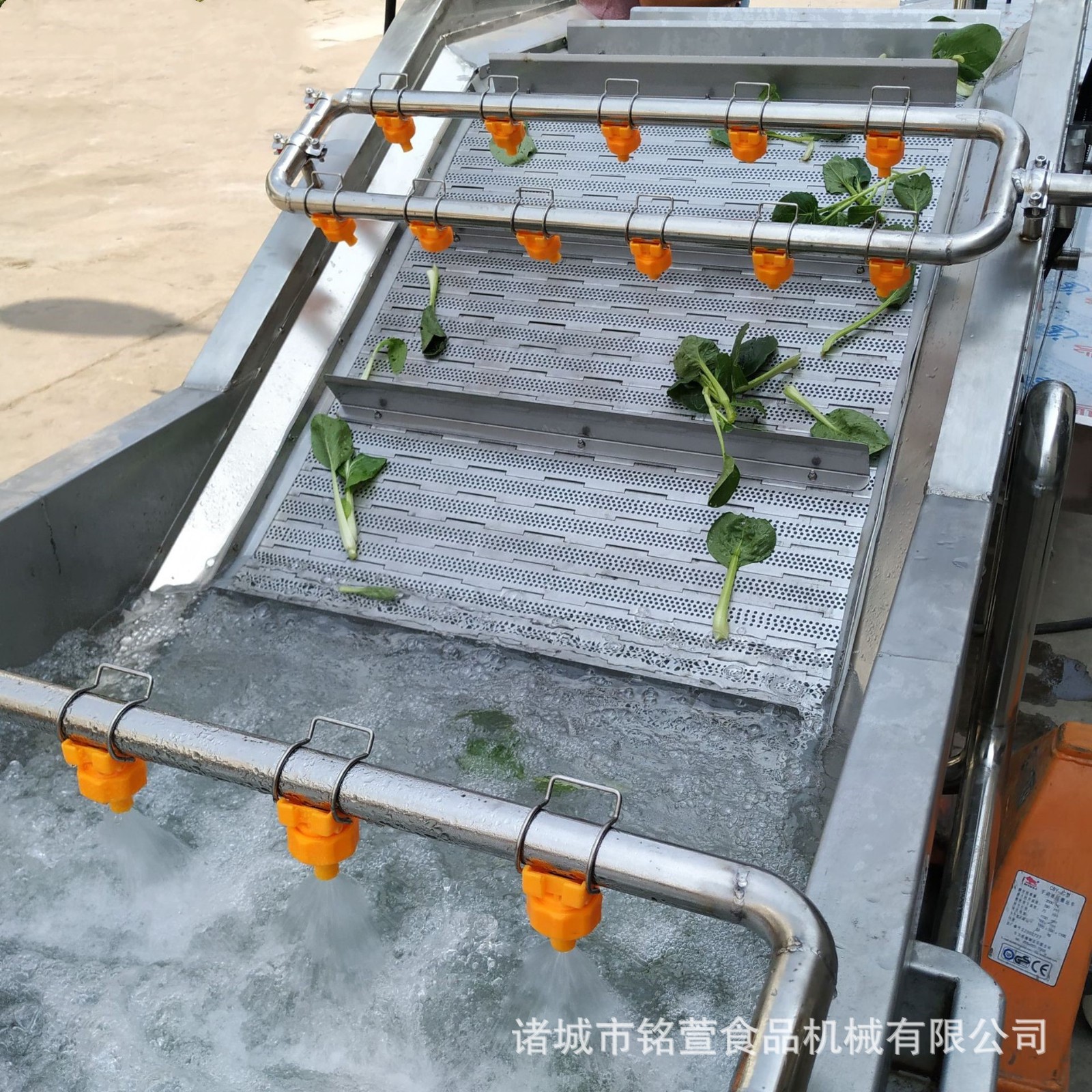 气浴式海鲜果蔬清洗设备 中药材气泡清洗机 海带翻浪式气泡清洗机图4