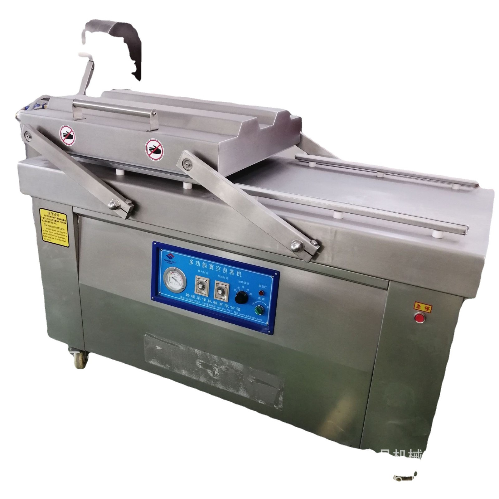 商用大米双室自动真空包装机 食品真空封口机 杂粮肉类抽真空机图5