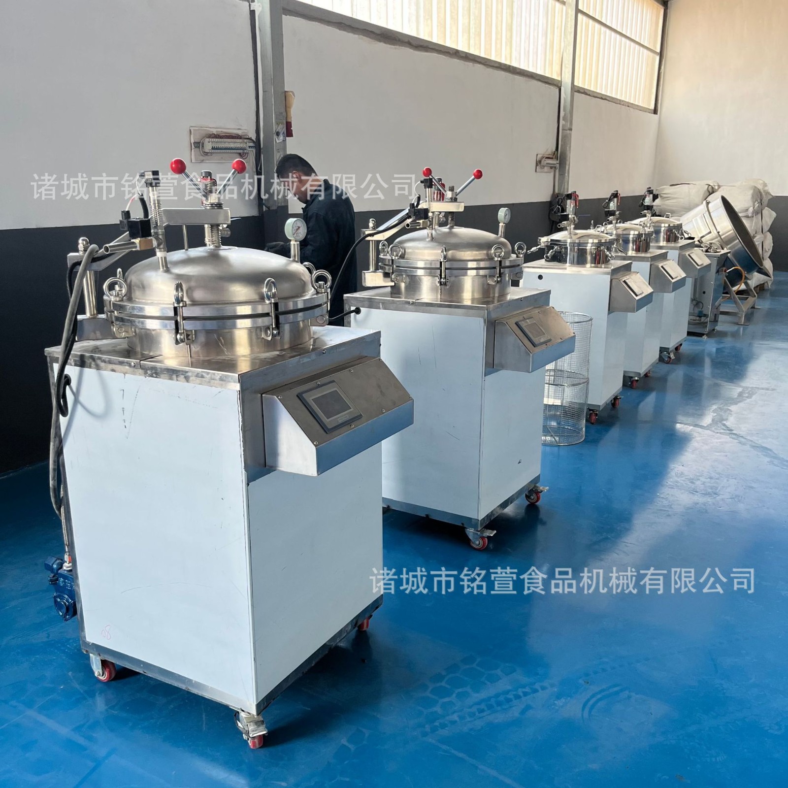 小型立式杀菌锅真空包装杀菌锅咸鸭蛋小鱼干豆干全自动杀菌锅商用图3