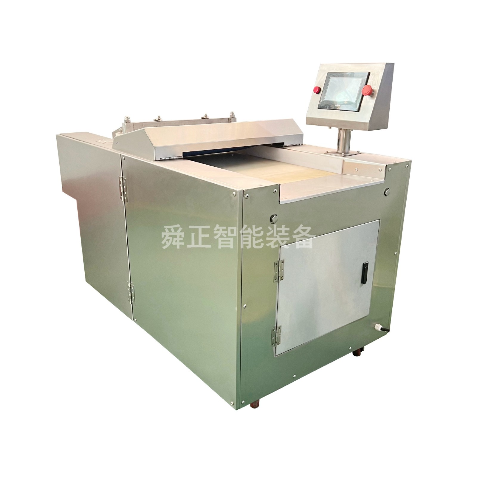 重组牛肉切丁机切块机 全自动鸡米花切丁成型设备 组合肉切丁机图5