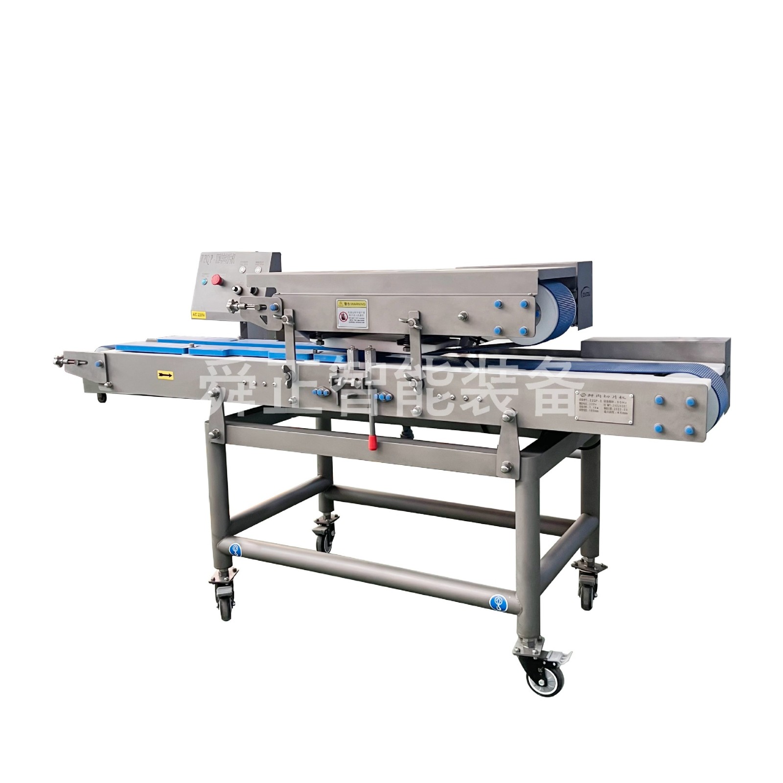 全自动火锅店鲜牛肉切片 不锈钢鸭胸鸡胸肉切片机器 鲜肉切片机图5