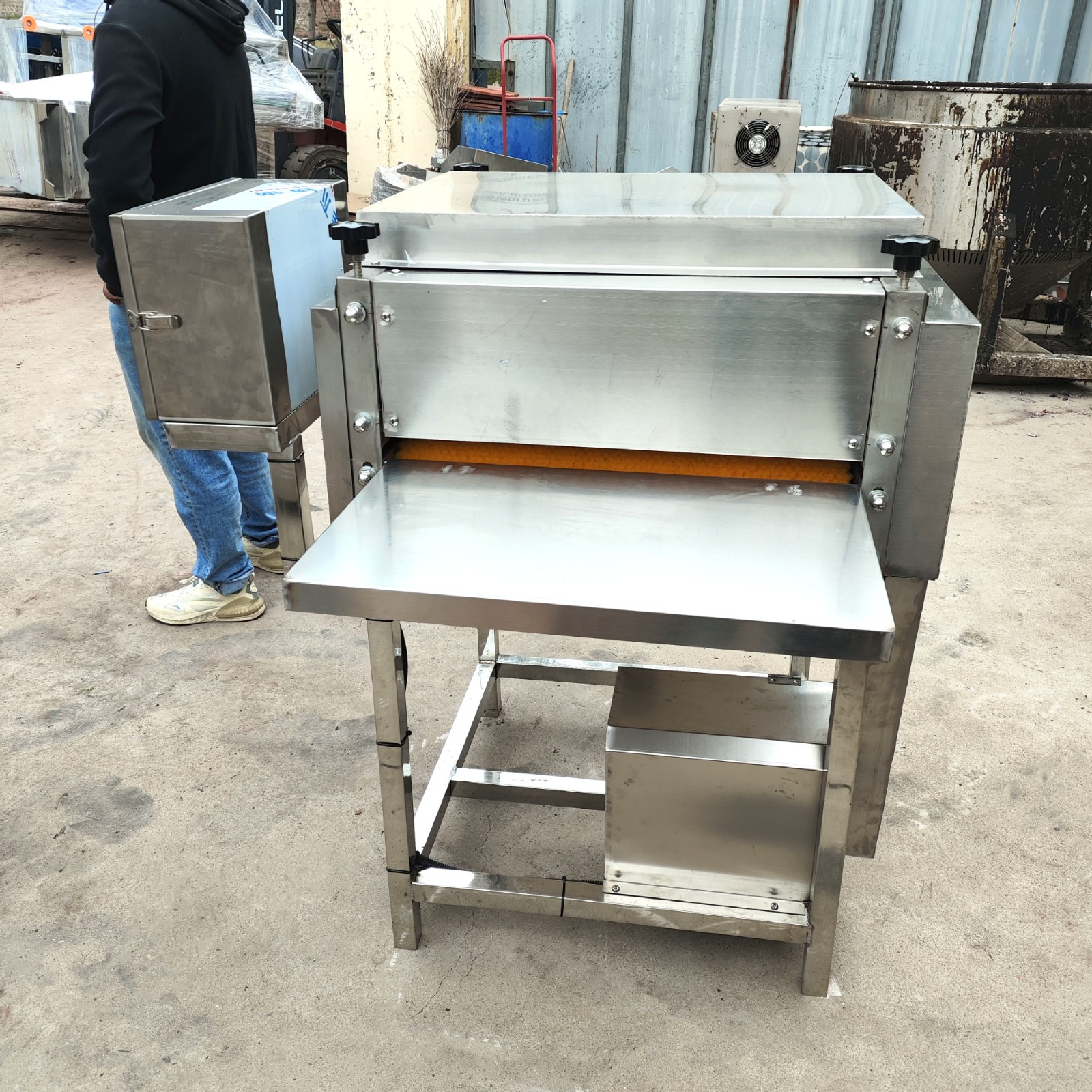 新鲜粽叶清洗设备 苇叶粽叶清洗机 芥菜叶高压喷淋清洗设备 现货图2