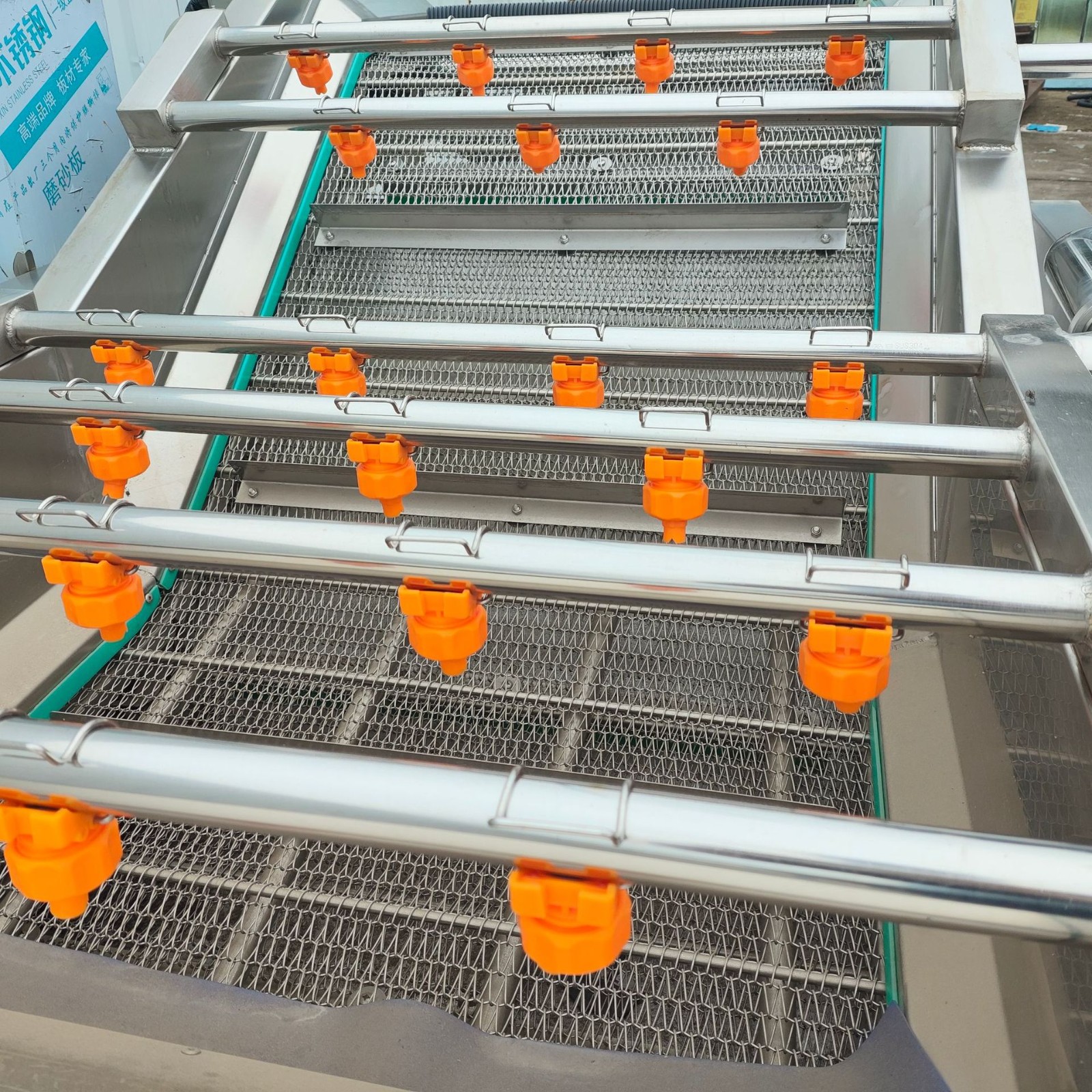 牛蒡气泡清洗机 全自动蔓菁喷淋去泥清洗设备 预制菜食材预处理图3