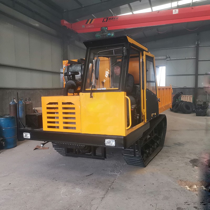 果园山地爬山虎运输车全地形农用履带运输车履带运输自卸拖拉机图3