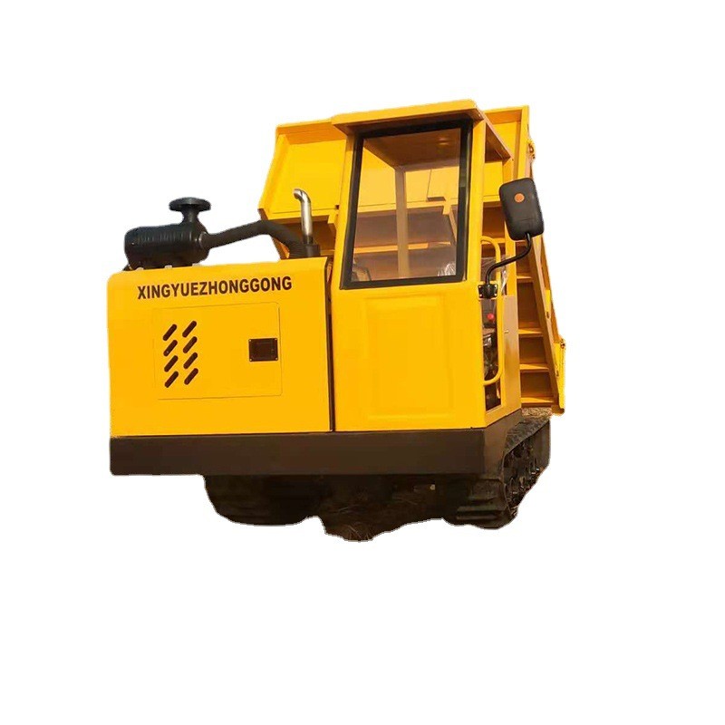 果园山地爬山虎运输车全地形农用履带运输车履带运输自卸拖拉机图4