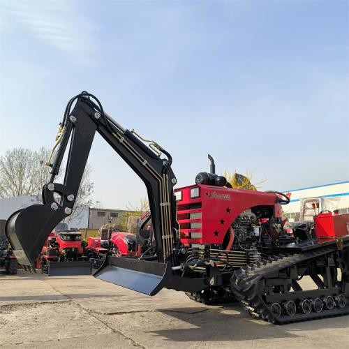 120马力履带拖拉机 水旱两用耕地机 农场耕地机图2