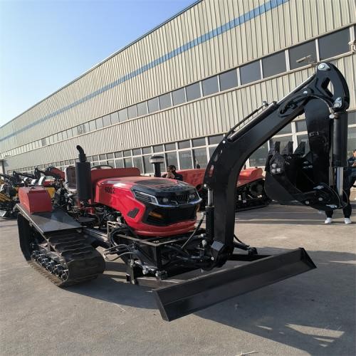 60马力履带拖拉机 水旱耕地机 农田旋耕机(60马力)图2