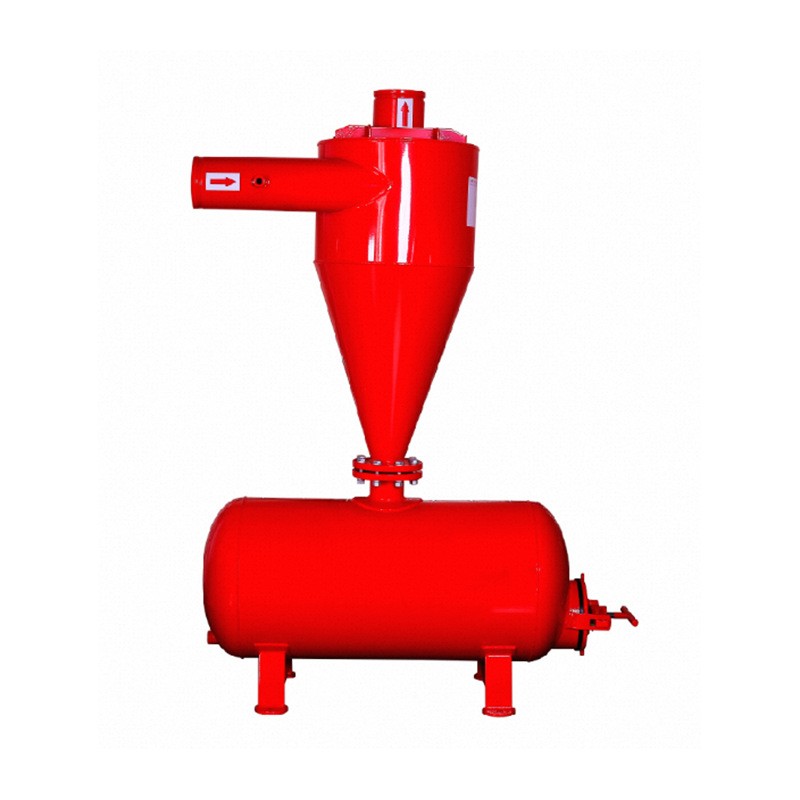 反冲洗离心砂石过滤器 农田灌溉滴灌用立式过滤器 离心过滤器图5