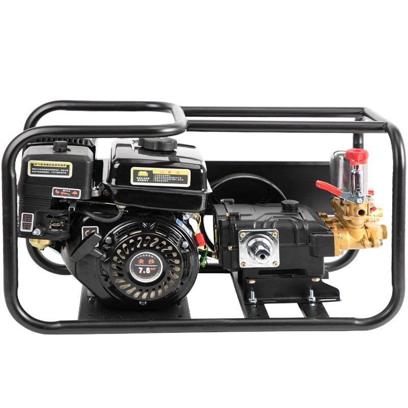 汽油打药机农用高压免黄油新式果树园农药施肥三缸泵四冲程喷雾器图4