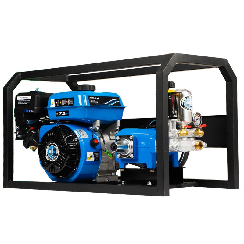 日锐汽油打药机农用高压新式喷雾器新型免黄油电启动农药机喷药机图2