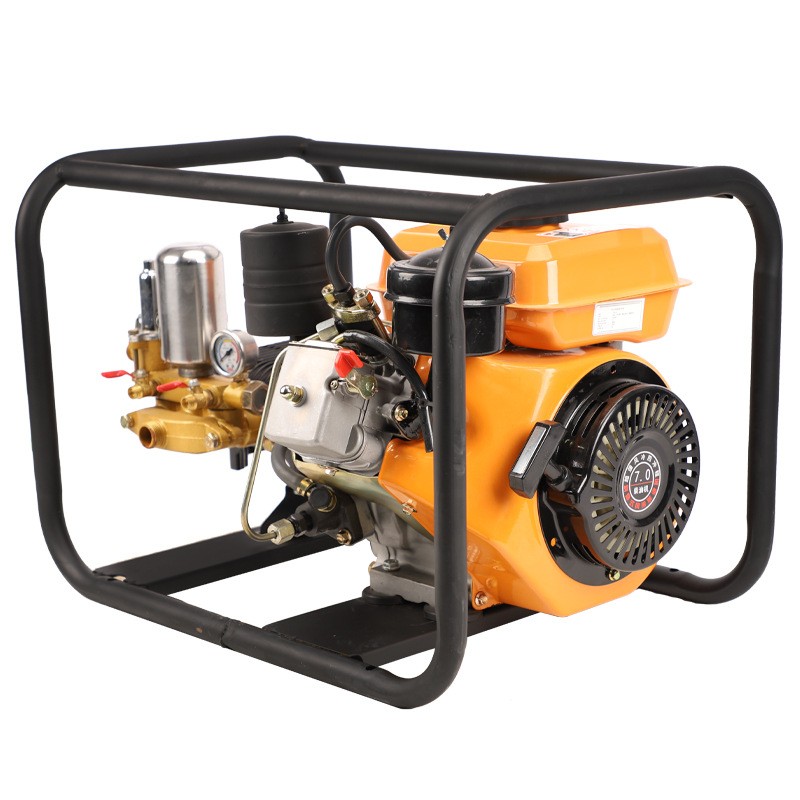 柴油打药机一体机高压农用新式电启动果园农药喷洒器汽油机喷雾器图3