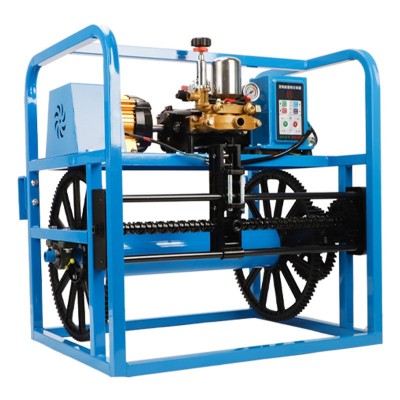 电动高压打药机双电机全自动感应绕管机农用高压喷雾器果园喷药器