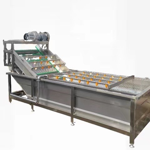 多种蔬菜水果药材大型喷淋清洗流水线大姜小龙虾高压喷淋清洗机图5