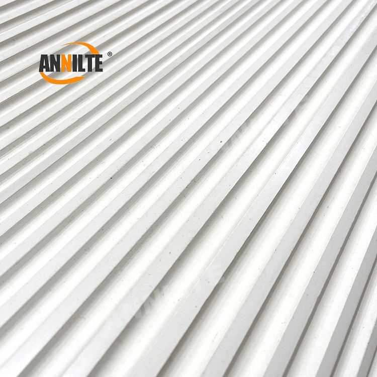 安耐工业传送带厂家花生脱壳机皮带果壳脱皮拌粒机防滑PVC输送带图2