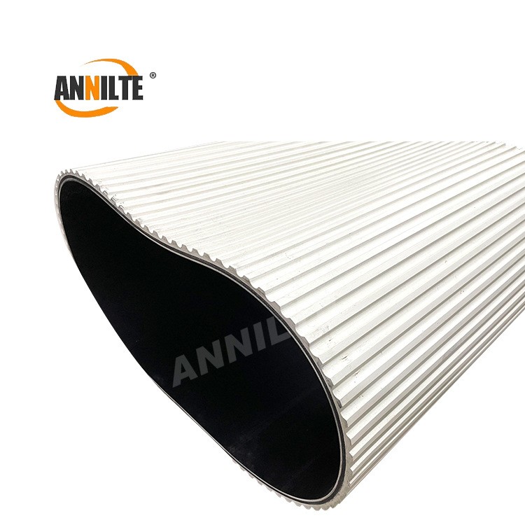 安耐工业传送带厂家花生脱壳机皮带果壳脱皮拌粒机防滑PVC输送带图5