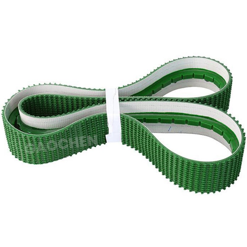 厂家供应 高摩擦防跑偏封箱机开箱机皮带 防滑草纹输送带图5