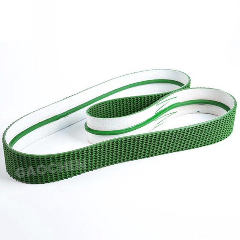 厂家供应 高摩擦防跑偏封箱机开箱机皮带 防滑草纹输送带图4