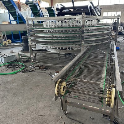 厂家直供螺旋冷却输送耐高温流水线输送机螺旋塔输送机