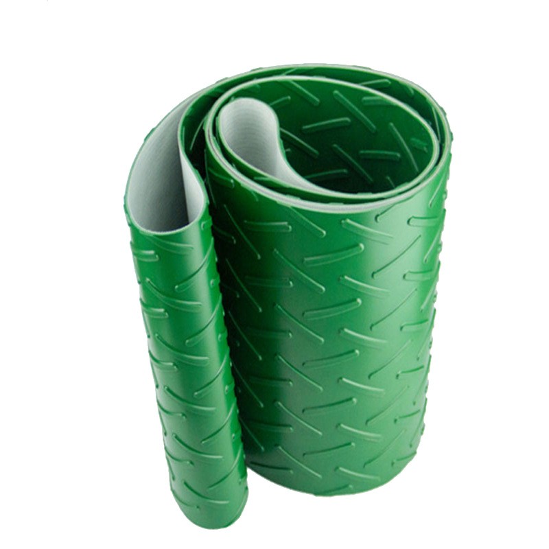 PVC人字纹八字纹输送带防滑带耐磨耐酸传送带图4